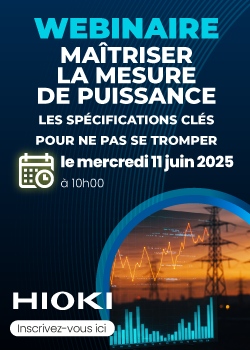 Webinaire Hioki Mesure de puissance
